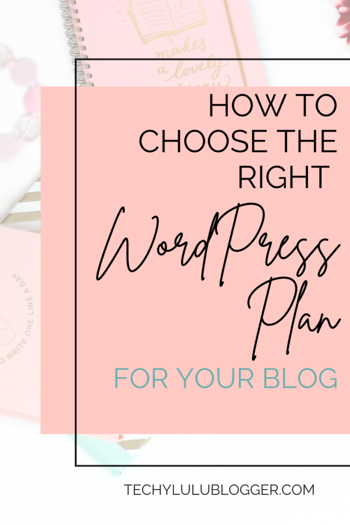 How to choose the right WordPresss plan for your Blog?